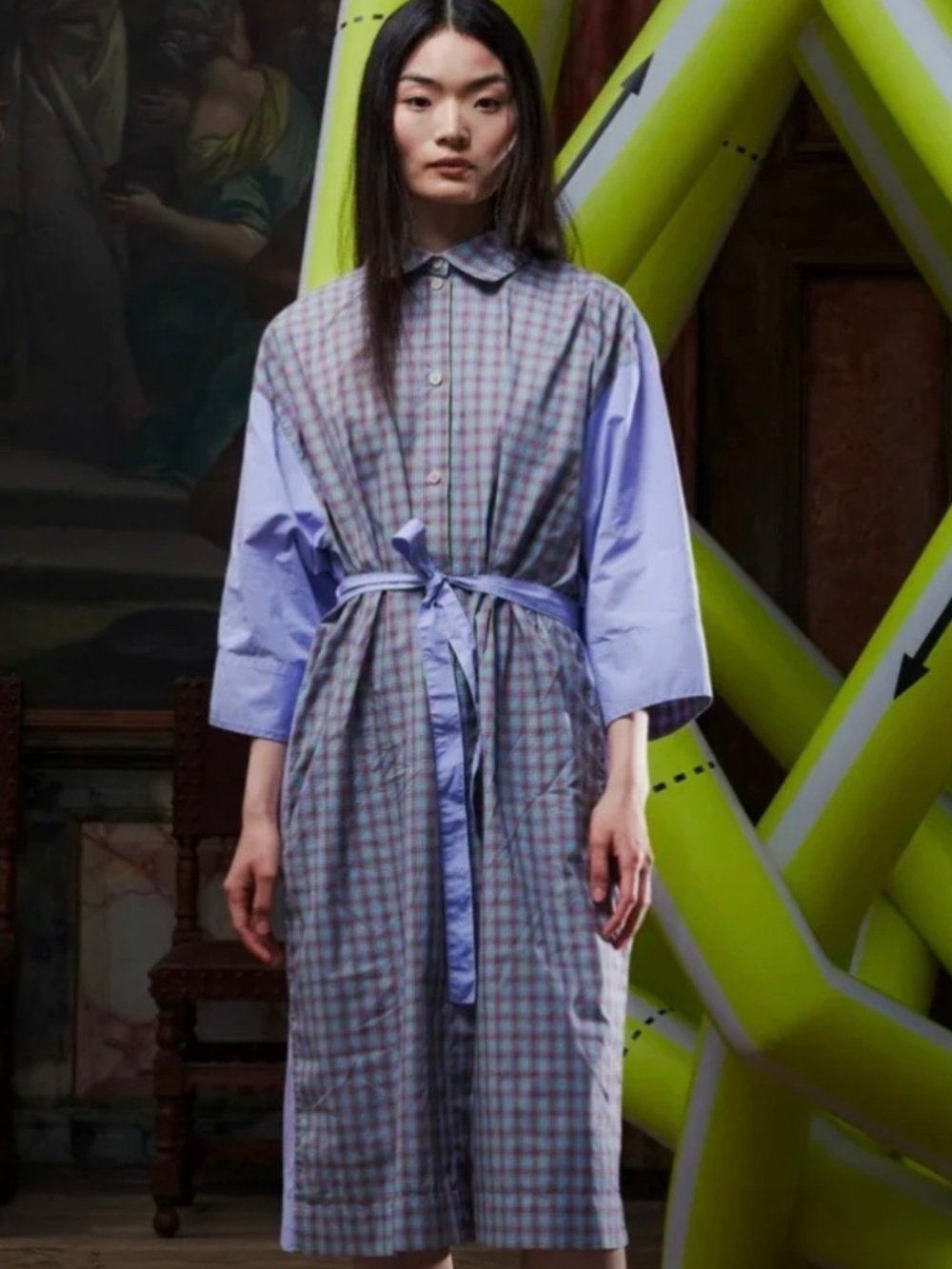 SS26 Henry Vibskov Double Engage Wrap Dress